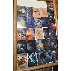 Magic The Gathering Art Series Fantasy Art Cards Lot